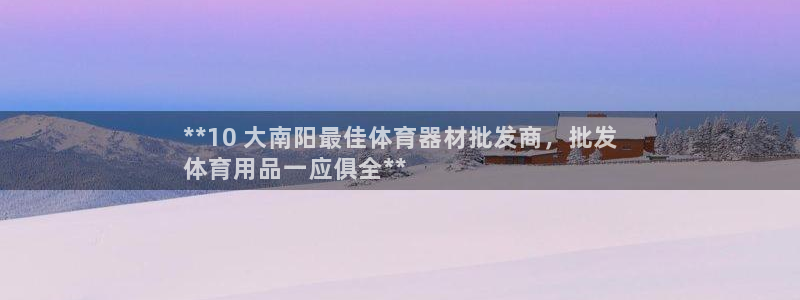 耀世集团视频介绍大全：**10 大南阳最佳体育器材批