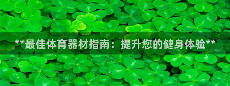 耀世微光曲谱：**最佳体育器材指南：提升您的健身体验