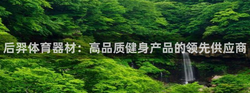 耀世平台注册流程视频：后羿体育器材：高品质健身产品的