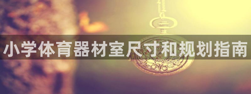 耀世盛典下载：小学体育器材室尺寸和规划指南