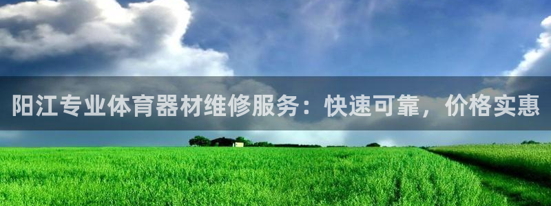 耀世平台的运营模式分析：阳江专业体育器材维修服务：快