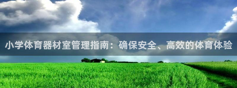 耀世娱乐如何登录平台：小学体育器材室管理指南：确保安