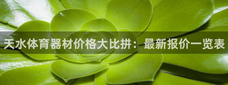耀世平台最新注册地址在哪里：天水体育器材价格大比拼：
