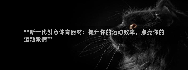 耀世开盘：**新一代创意体育器材：提升你的运动效率，点亮你的