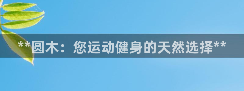 耀世娱乐挂机事件详情：**圆木：您运动健身的天然选择