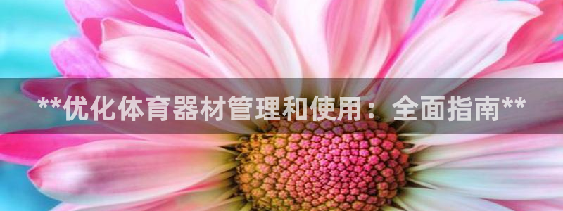 耀世平台的运营模式是什么：**优化体育器材管理和使用