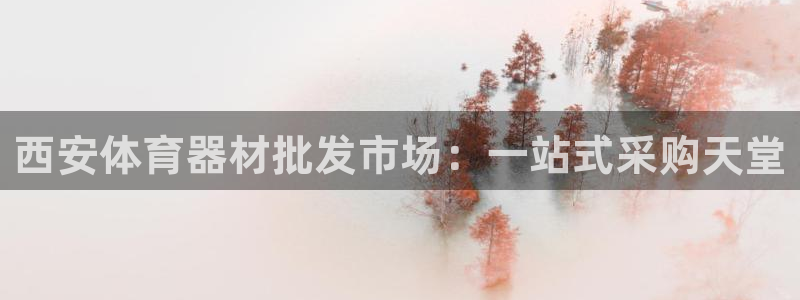 耀世集团小视频：西安体育器材批发市场：一站式采购天堂