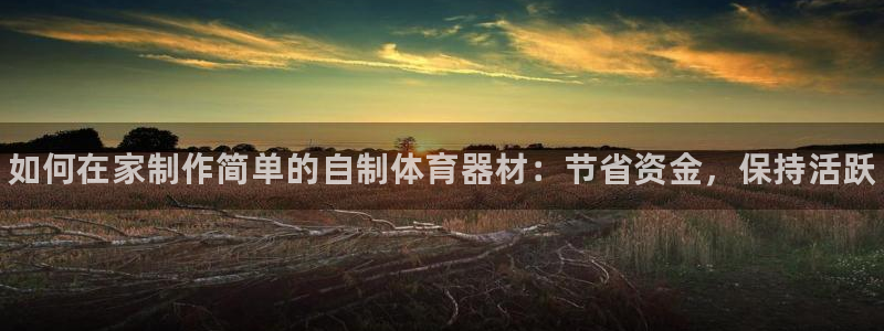 耀世平台梦 5O6917 平台：如何在家制作简单的自