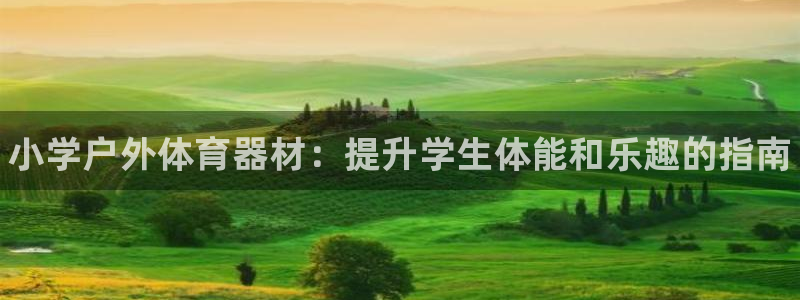 耀世开业是什么意思：小学户外体育器材：提升学生体能和