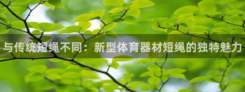 耀世娱乐登录地址在哪查：与传统短绳不同：新型体育器材短绳的独
